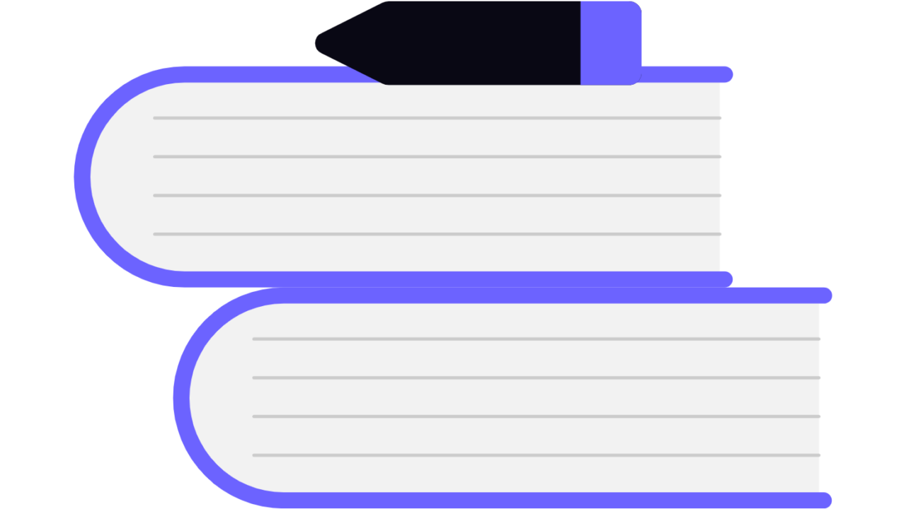 本を読む人のイラスト